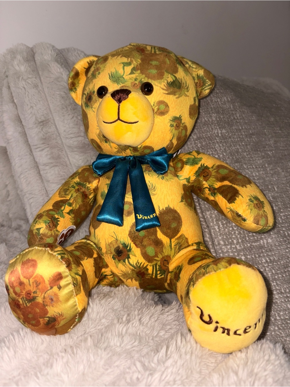 Build-A-Bear Yellow Van Gogh Museum Plush
